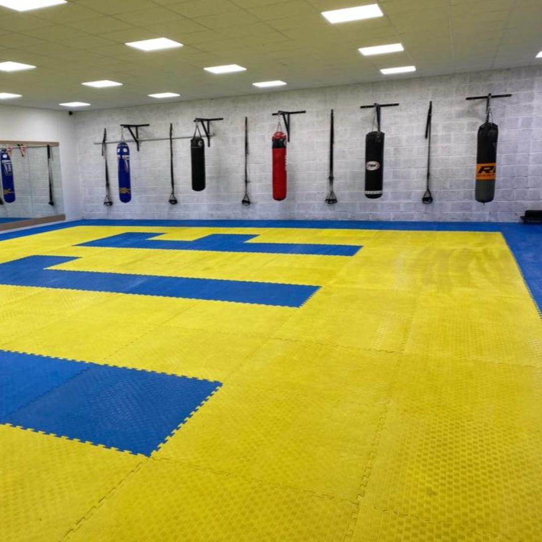 26mm Premium Reversible EVA Tatami Foam Mats - Dual Yellow/Green