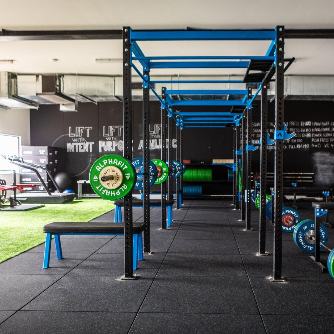 *End of Batch* Sprung Konnecta Fleckz Coloured Fitness Self-Locking Tiles- 20mm (2 colours)