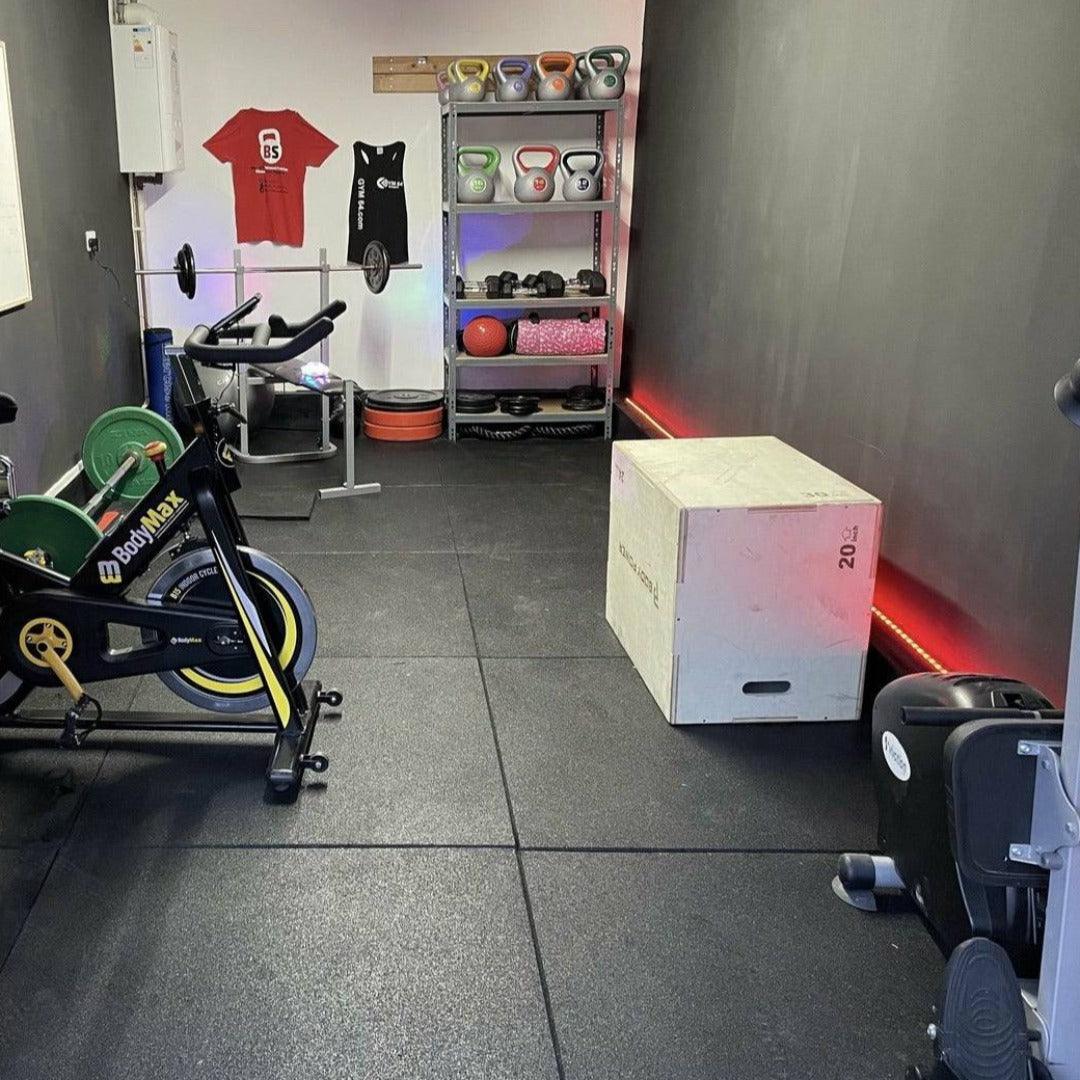 15mm Sprung PRO Gym Flooring - Sprung Rubber Heavy Duty