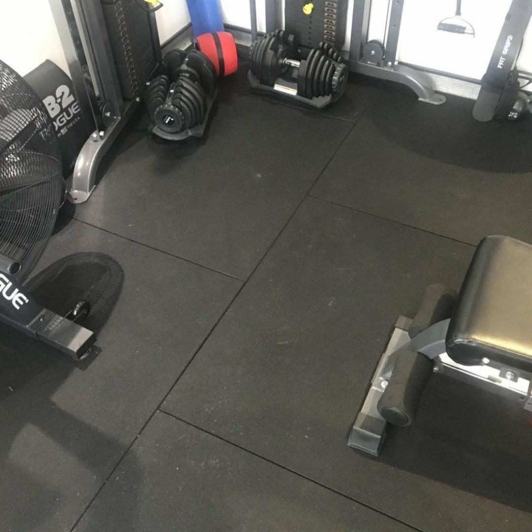 20mm Sprung PRO Gym Flooring - Highest Rated in UK - Heavy Duty - Smooth Top Surface - Premium Quality