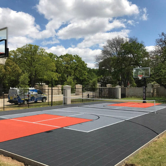 Basketball Court System - Full Court | Includes Court Markings