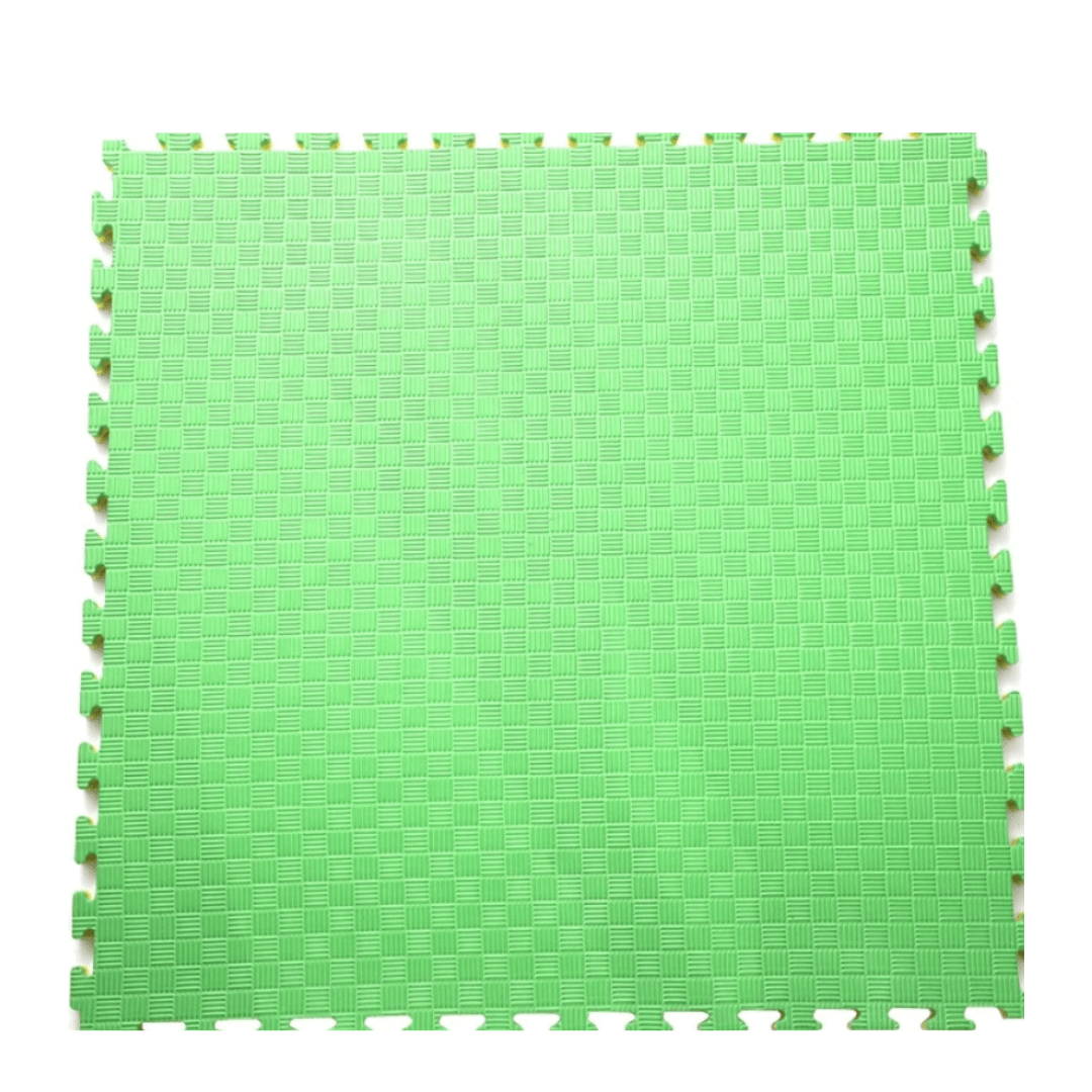 26mm Premium Reversible EVA Tatami Foam Mats - Dual Yellow/Green