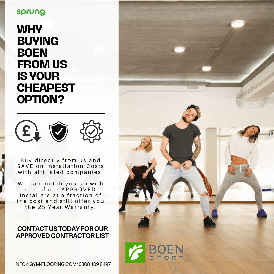 BOEN - Boflex Olympia Sprung Sports floor