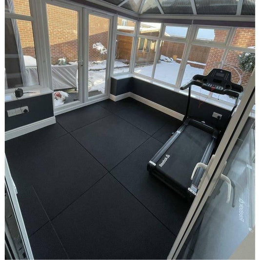20mm Sprung PRO Gym Flooring - Highest Rated in UK - Heavy Duty - Smooth Top Surface - Premium Quality